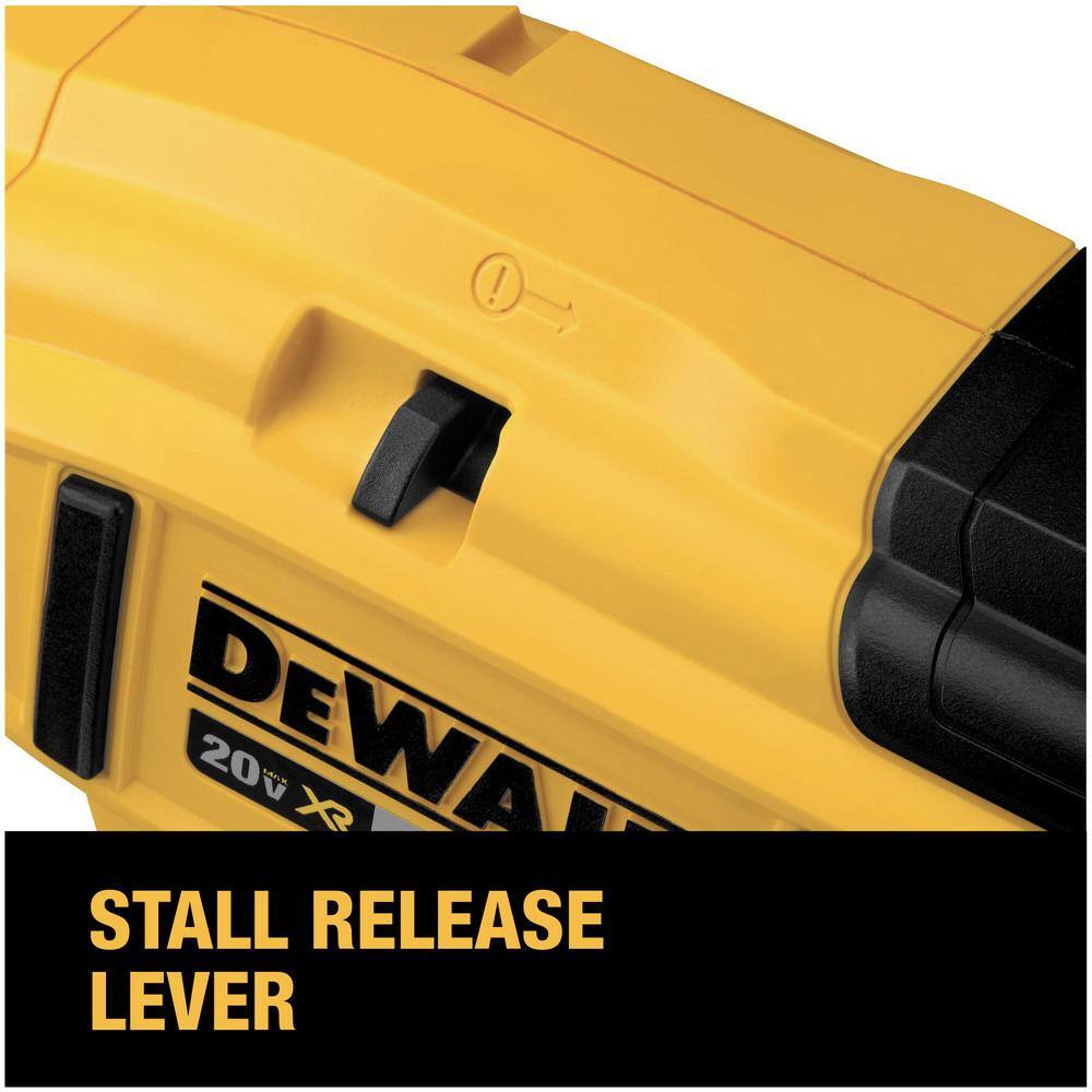DEWALT 20V MAX XR Lithium-Ion Cordless 18-Gauge Narrow Crown Stapler (Tool Only) DEWALT 20V MAX XR Lithium-Ion Cordless 18-Gauge Narrow Crown Stapler (Tool Only) - Image 5