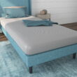 NapQueen Twin Mattress Rainbow 5" Memory Foam Twin Mattress, Gray, CertiPUR-US Certified, Mattress in a Box