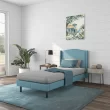 NapQueen Twin Mattress Rainbow 5" Memory Foam Twin Mattress, Gray, CertiPUR-US Certified, Mattress in a Box