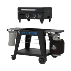 Pit Boss - Ultimate Outdoor Gas 2-Burner Griddle - Black