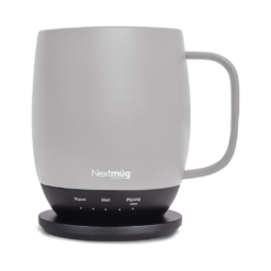 Nextmug Temperature Controlled, Self-Heating Coffee Mug (Almond 14 oz.)