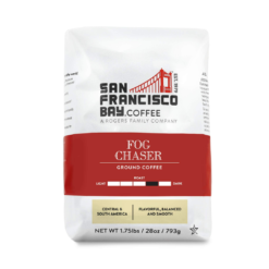 San Francisco Bay Ground Coffee - Fog Chaser (28oz Bag), Medium Dark Roast