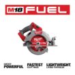 Milwaukee M18 FUEL 18V Lith-Ion Brushless Cordless 7-1/4 in. Circular Saw with M18 18V REDLITHIUM FORGE XC 8.0 Ah Battery Pack