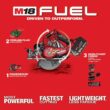 Milwaukee M18 FUEL 18V Lith-Ion Brushless Cordless 7-1/4 in. Circular Saw with M18 18V REDLITHIUM FORGE XC 8.0 Ah Battery Pack