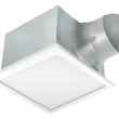 Utilitech Ventilation fan 1-Sone 150-CFM White Decorative Lighted Bathroom Fan, ENERGY STAR