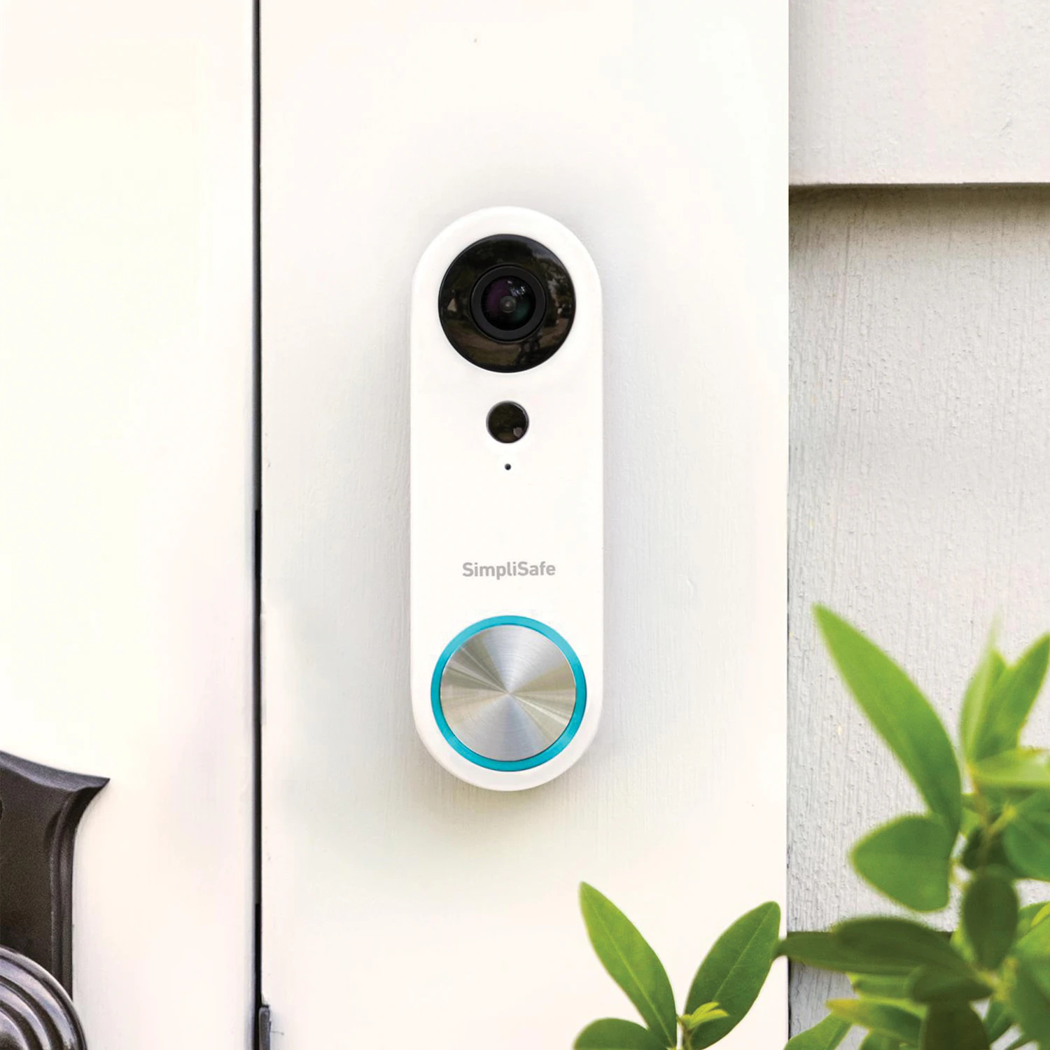 SimpliSafe Wired Wi-Fi Compatible Smart Video Doorbell in White SimpliSafe Wired Wi-Fi Compatible Smart Video Doorbell in White - Image 6