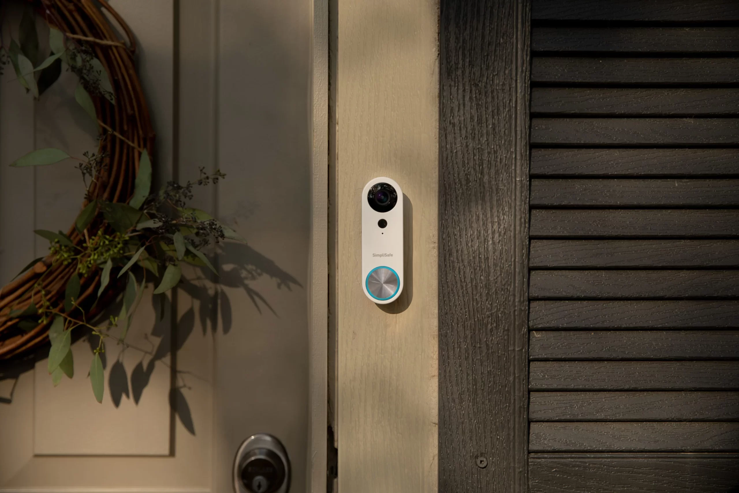 SimpliSafe Wired Wi-Fi Compatible Smart Video Doorbell in White SimpliSafe Wired Wi-Fi Compatible Smart Video Doorbell in White - Image 5