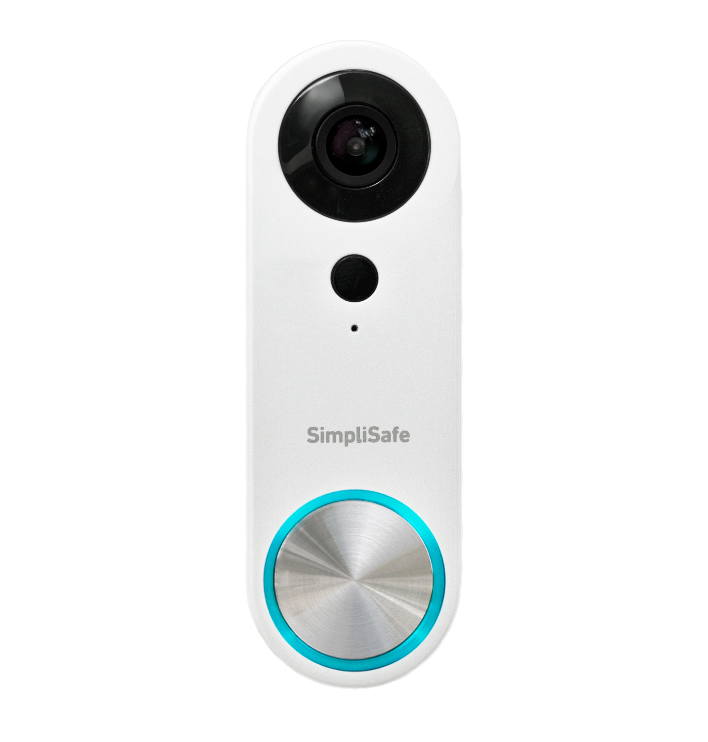 SimpliSafe Wired Wi-Fi Compatible Smart Video Doorbell in White SimpliSafe Wired Wi-Fi Compatible Smart Video Doorbell in White