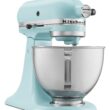 KitchenAid Deluxe 4.5 Quart Tilt-Head Stand Mixer, Mineral Water Blue, KSM97MI KitchenAid Deluxe 4.5 Quart Tilt-Head Stand Mixer, Mineral Water Blue, KSM97MI