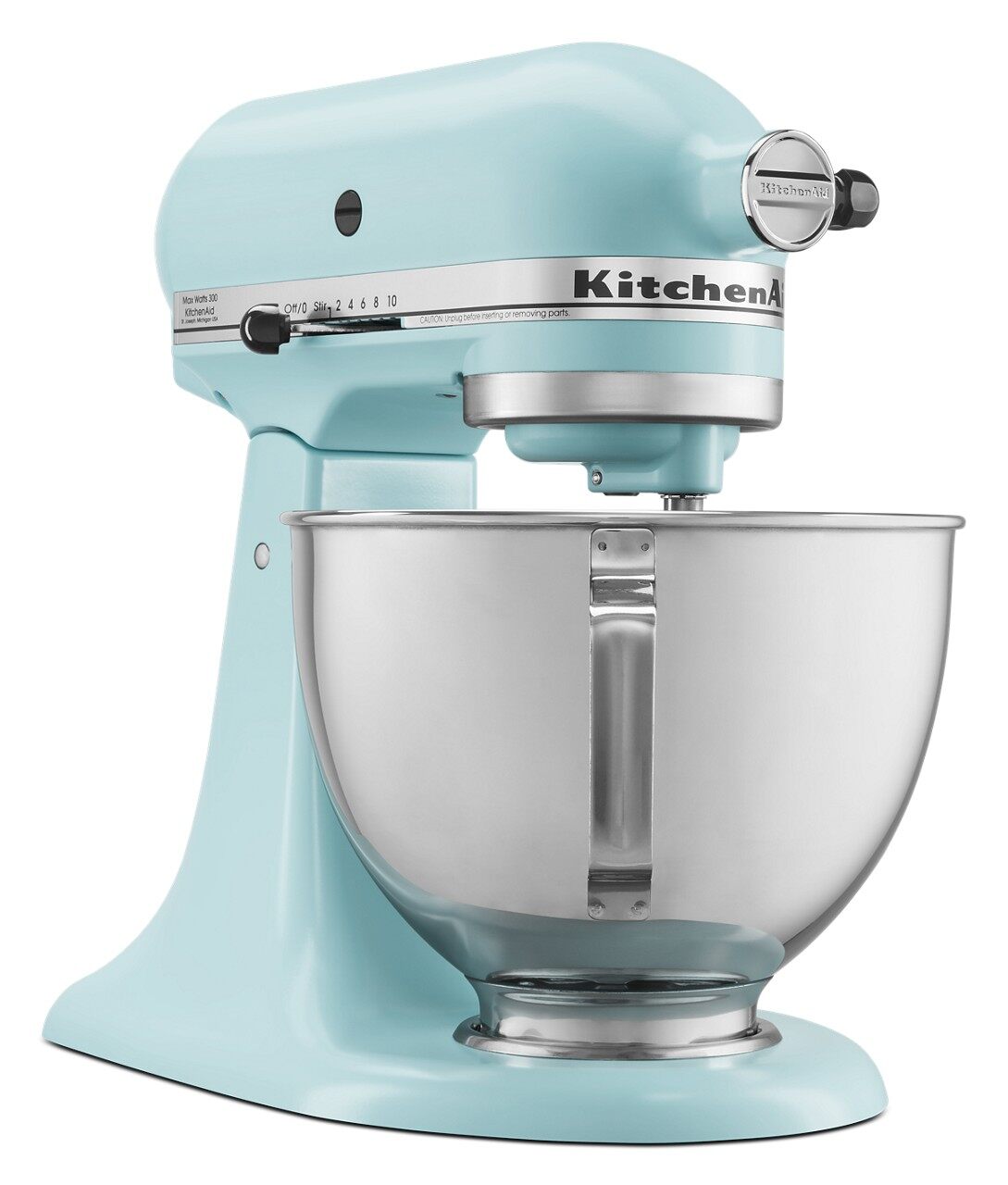 KitchenAid Deluxe 4.5 Quart Tilt-Head Stand Mixer, Mineral Water Blue, KSM97MI KitchenAid Deluxe 4.5 Quart Tilt-Head Stand Mixer, Mineral Water Blue, KSM97MI - Image 5