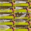 Pocket Hose Copper Bullet Expandable Garden Hose 50 FT with Thumb Spray Nozzle