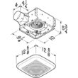 Broan InVent 1.5-Sone 110-CFM White Lighted Bathroom Fan, ENERGY STAR