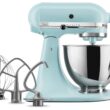 KitchenAid Deluxe 4.5 Quart Tilt-Head Stand Mixer, Mineral Water Blue, KSM97MI KitchenAid Deluxe 4.5 Quart Tilt-Head Stand Mixer, Mineral Water Blue, KSM97MI