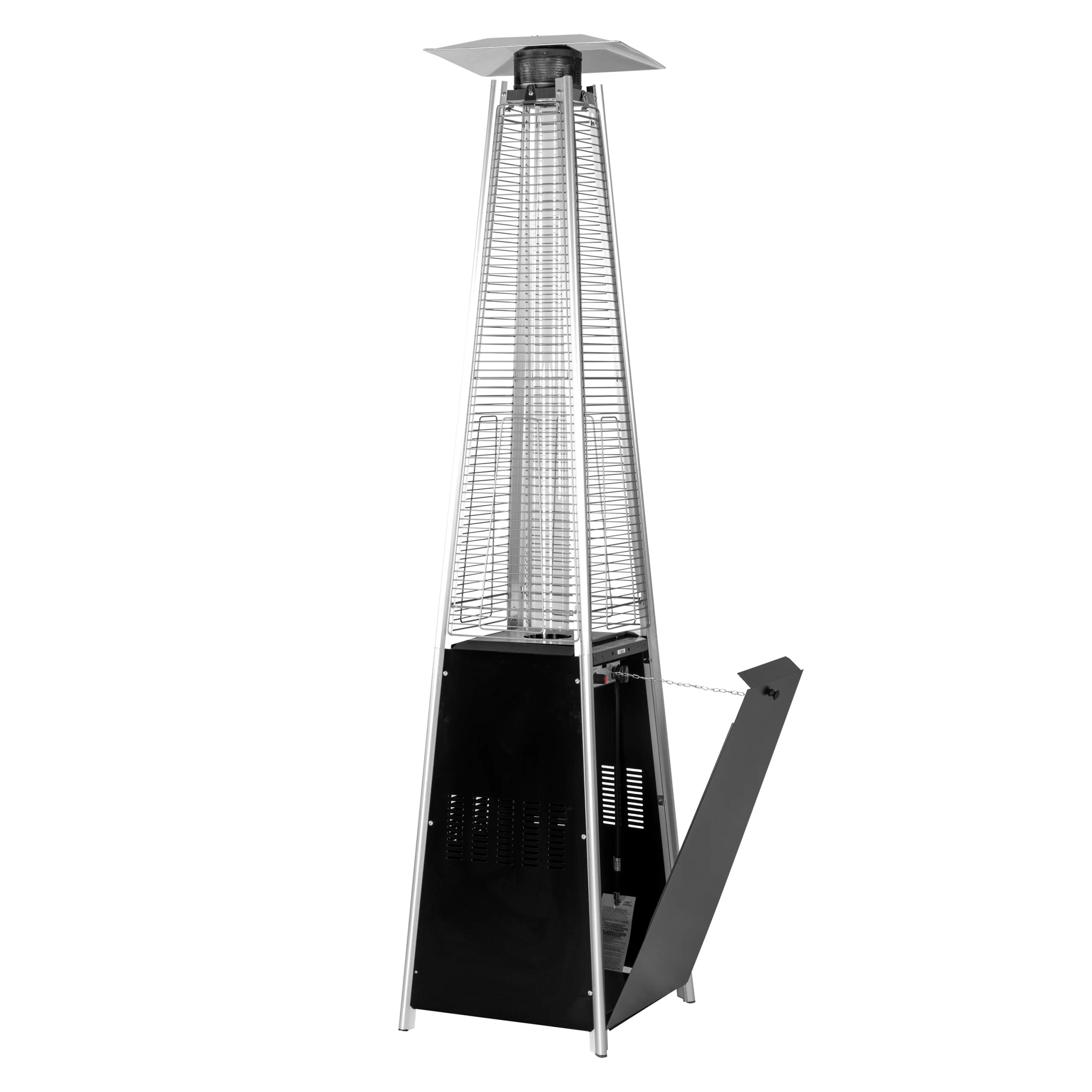 Nuu Garden 48000-BTU Black Steel Floorstanding Liquid Propane Patio Heater Nuu Garden 48000-BTU Black Steel Floorstanding Liquid Propane Patio Heater - Image 3