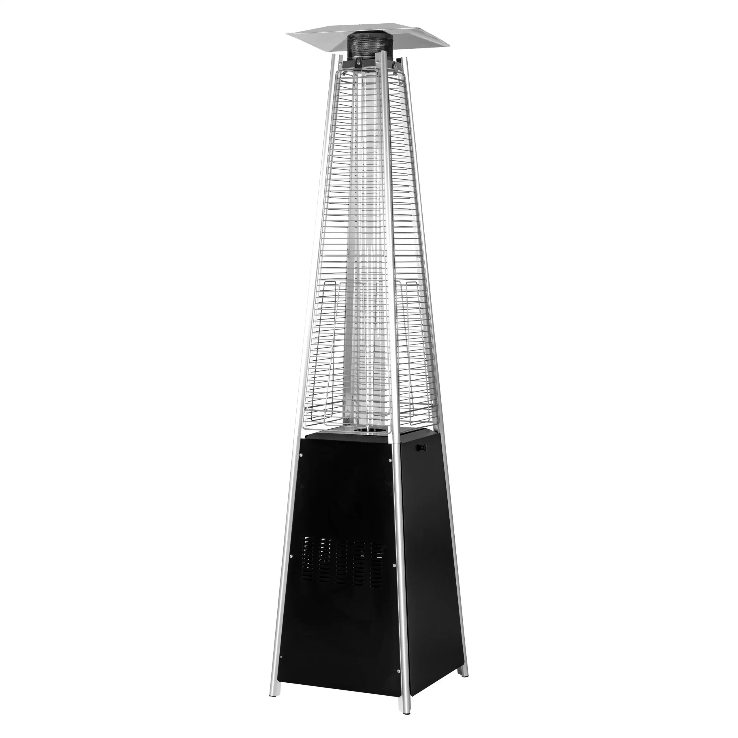 Nuu Garden 48000-BTU Black Steel Floorstanding Liquid Propane Patio Heater Nuu Garden 48000-BTU Black Steel Floorstanding Liquid Propane Patio Heater - Image 4
