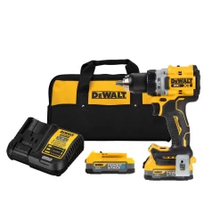 DEWALT 20-volt Max 1/2-in Keyless Brushless Cordless Drill (2-Batteries, Charger and Soft Bag included)