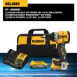 DEWALT 20-volt Max 1/2-in Keyless Brushless Cordless Drill (2-Batteries, Charger and Soft Bag included)