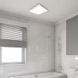 Utilitech Ventilation fan 1-Sone 150-CFM White Decorative Lighted Bathroom Fan, ENERGY STAR