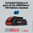 Bosch 18-volt 1/2-in Keyless Brushless Right Angle Cordless Drill (1-Battery, Charger and Soft Bag included)