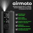 Airmoto Tire Inflator Portable Air Compressor - Air Pump for Car Tires with Tire Pressure Gauge