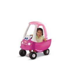 Little Tikes Princess Cozy Coupe Ride-On Toy - Toddler Car Push and Buggy Includes Working Doors, Magenta