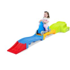 Simplay3 Deluxe Expandable Roller Coaster with Tracks, Downhill Race Track for Growing Kids, Ages 2-5 Years