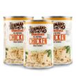 Lehman's All Natural Canned Meat, USA Made Ready to Eat for Everyday, Camping or Emergencies, 14.5 oz each, Pack of 3, Chicken