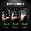 Airmoto Tire Inflator Portable Air Compressor - Air Pump for Car Tires with Tire Pressure Gauge