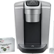 Keurig - K-Elite Single Serve K-Cup Pod Coffee Maker - Brushed Silver