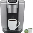 Keurig - K-Elite Single Serve K-Cup Pod Coffee Maker - Brushed Silver