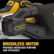 DEWALT XR 20 Volts Brushless Variable Belt Cordless Sander with Dust Management (Battery Not Included)