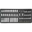 CRAFTSMAN 298-Piece Standard (SAE) and Metric Polished Chrome Mechanics Tool Set