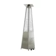 Mondawe 48000-BTU Silver Stainless Steel Floorstanding Liquid Propane Patio Heater