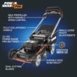 WORX Nitro Power Share Dual Blade 40-volt 21-in Cordless Self-propelled Lawn Mower 5 Ah (2-Batteries and Charger Included)