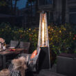 Nuu Garden 48000-BTU Black Steel Floorstanding Liquid Propane Patio Heater Nuu Garden 48000-BTU Black Steel Floorstanding Liquid Propane Patio Heater