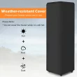 CASAINC 41000-BTU Gray Steel Floorstanding Liquid Propane Patio Heater