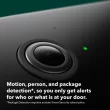 ecobee Smart Doorbell Camera (wired) Wired Wi-Fi Compatible Smart Video Doorbell in Black