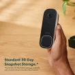 ecobee Smart Doorbell Camera (wired) Wired Wi-Fi Compatible Smart Video Doorbell in Black