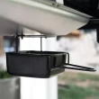 Nexgrill 4 Burner Side Burner Cart Gas Grill - Black