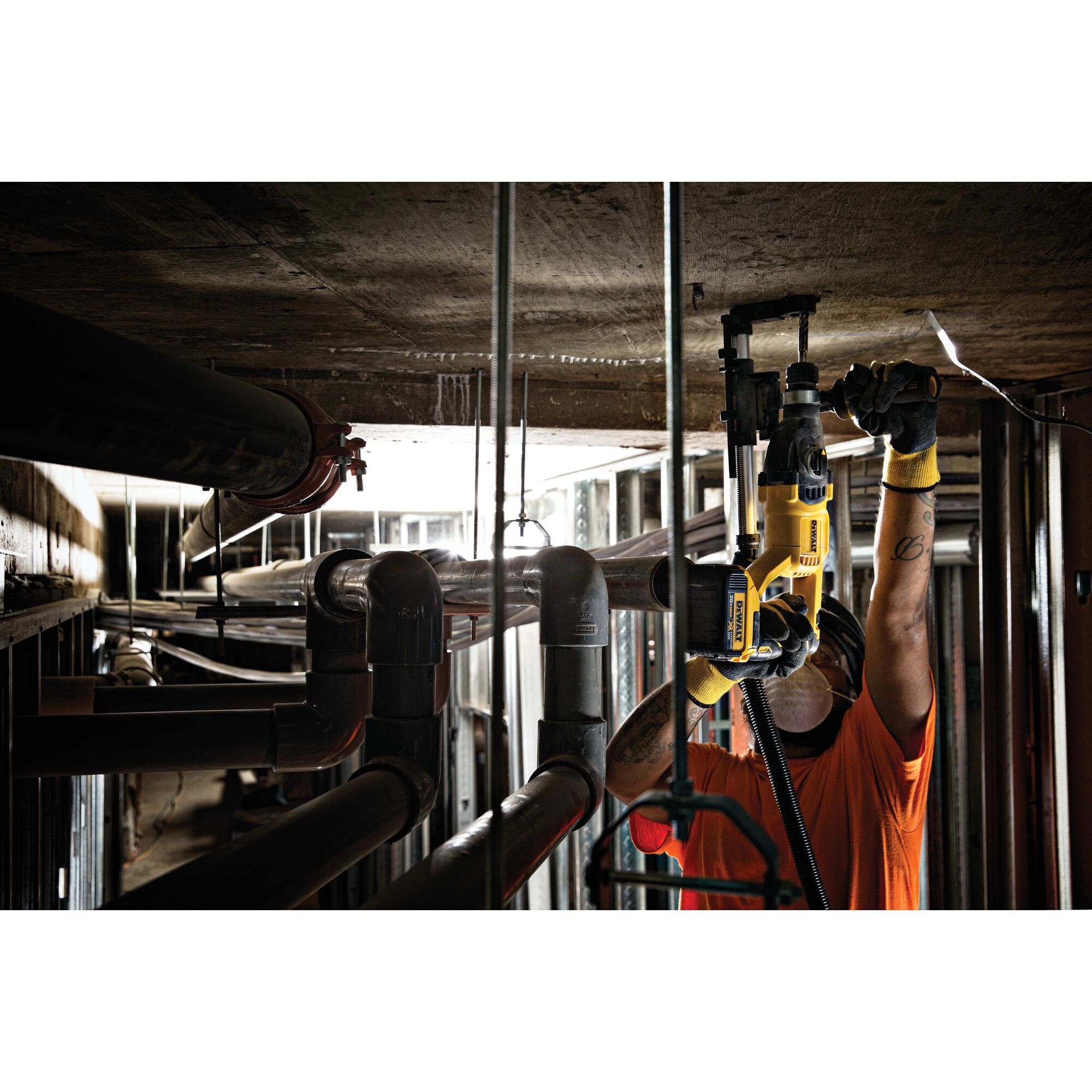 DEWALT 20-volt Max 1-in Sds-plus Cordless Rotary Hammer Drill DEWALT 20-volt Max 1-in Sds-plus Cordless Rotary Hammer Drill - Image 6