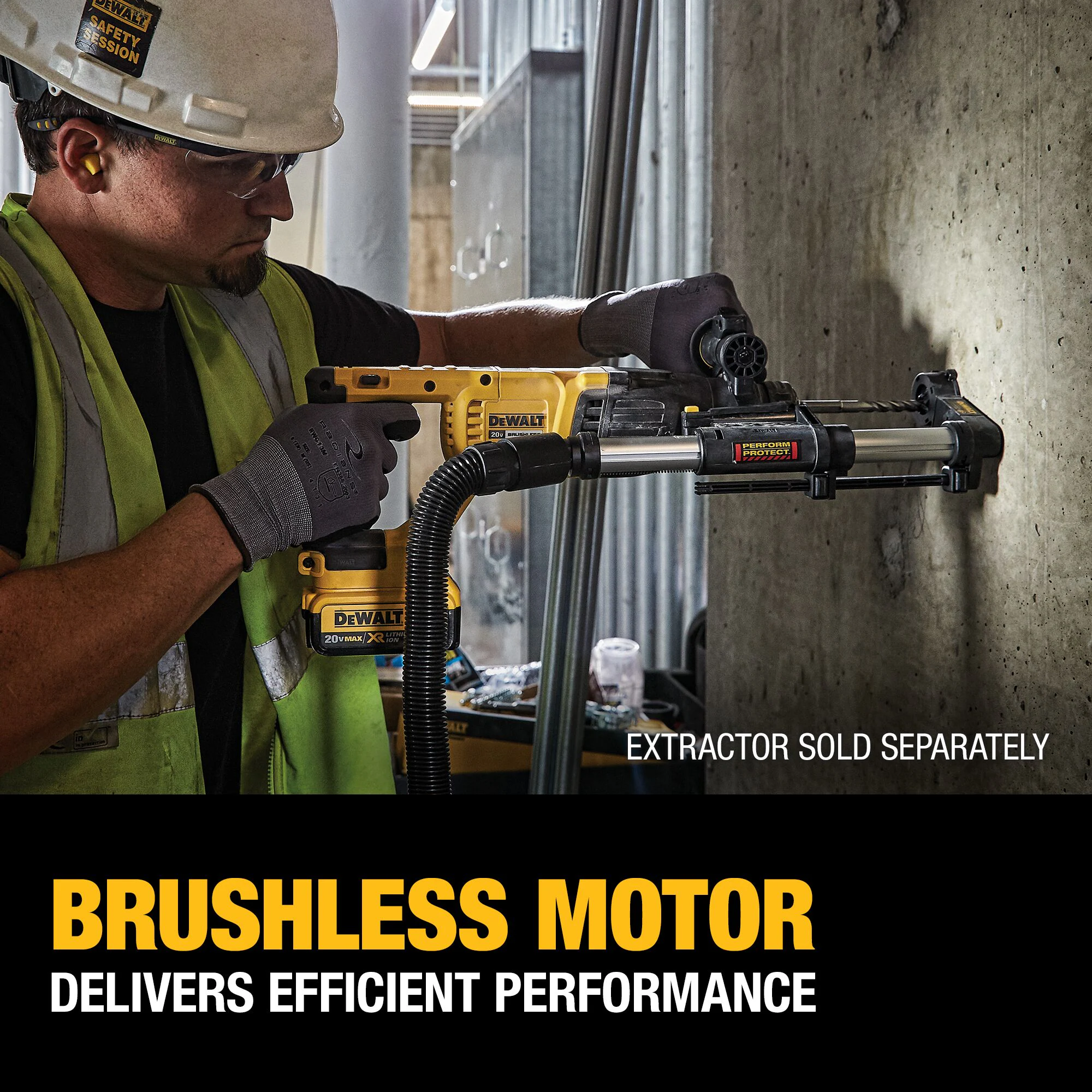 DEWALT 20-volt Max 1-in Sds-plus Cordless Rotary Hammer Drill DEWALT 20-volt Max 1-in Sds-plus Cordless Rotary Hammer Drill - Image 14