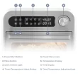 Elite 5.3-Quart Silver Touch Control Air Fryer