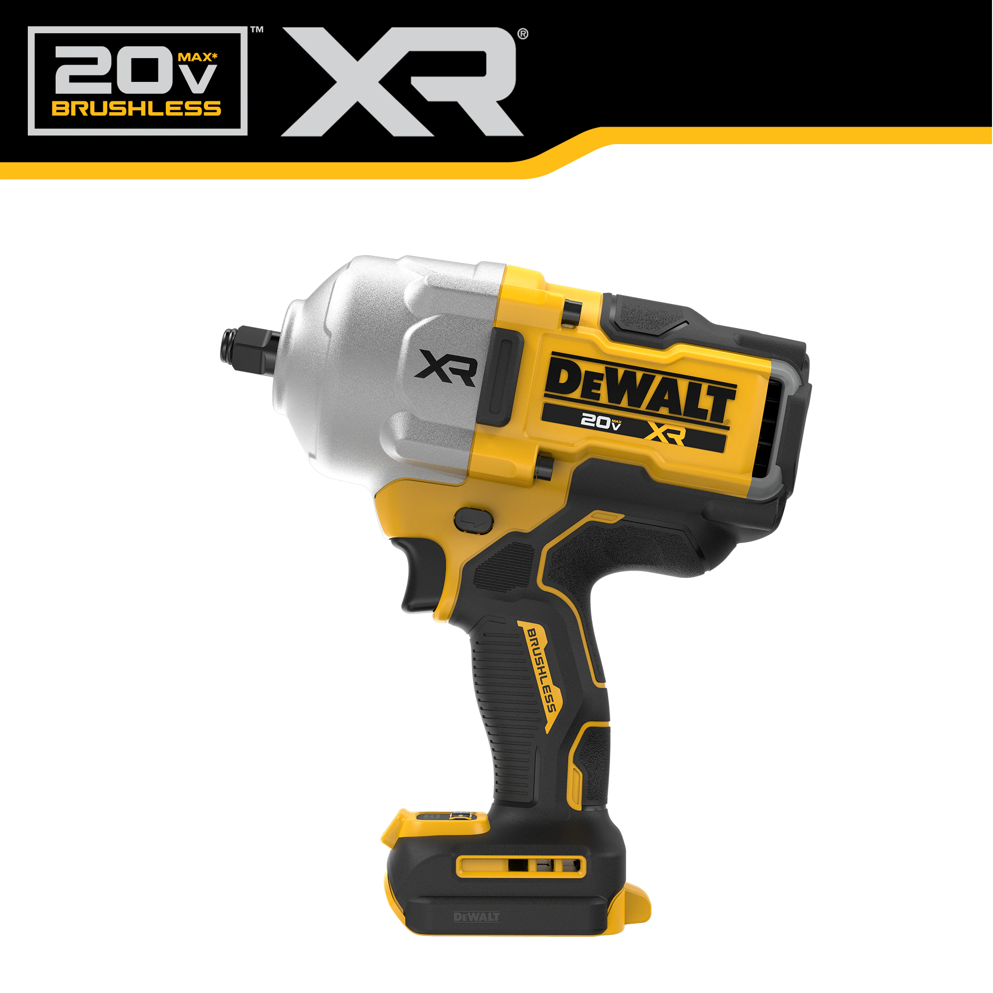 DEWALT XR 20-volt Max Variable Brushless 1/2-in Drive Cordless Impact Wrench (Battery and Charger Not Included) DEWALT XR 20-volt Max Variable Brushless 1/2-in Drive Cordless Impact Wrench (Battery and Charger Not Included) - Image 20