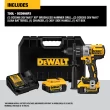 DEWALT XR 1/2-in 20-volt Max Variable Brushless Cordless Hammer Drill (2-Batteries and Charger Included)