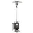 Master Forge 48000-BTU Stainless Steel Stainless Steel Floorstanding Liquid Propane Patio Heater