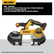 DEWALT 20 Volts 3.375-in Portable Band Saw (Battery and Charger Not Included)
