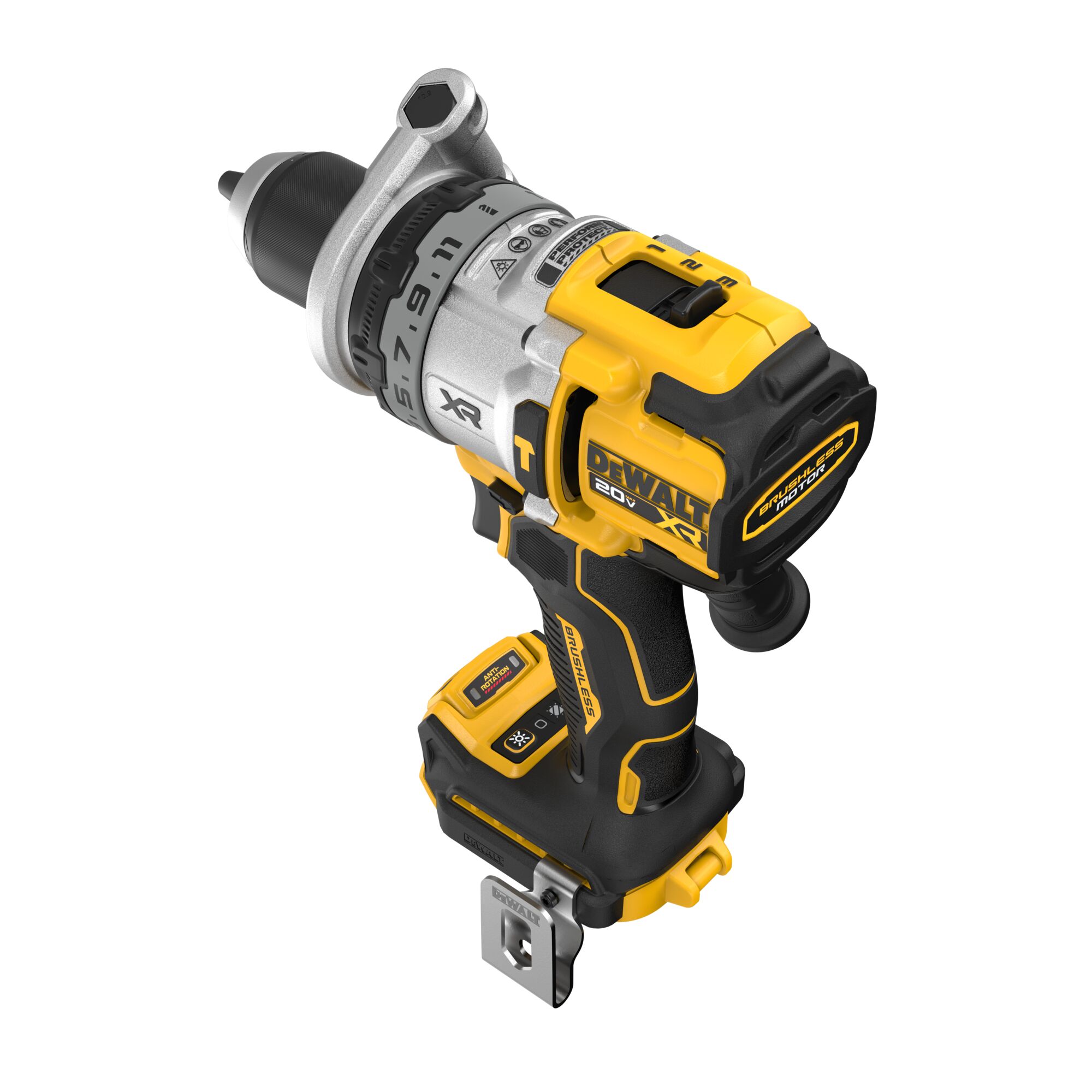 DEWALT XR 1/2-in 20-volt Max Variable Brushless Cordless Hammer Drill (Charger Not Included) DEWALT XR 1/2-in 20-volt Max Variable Brushless Cordless Hammer Drill (Charger Not Included) - Image 7