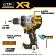 DEWALT XR 1/2-in 20-volt Max Variable Brushless Cordless Hammer Drill (1-Battery and Charger Included)