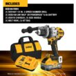 DEWALT XR 1/2-in 20-volt Max Variable Brushless Cordless Hammer Drill (1-Battery and Charger Included)