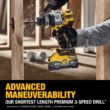 DEWALT XR 1/2-in 20-volt Max Variable Brushless Cordless Hammer Drill (1-Battery and Charger Included)